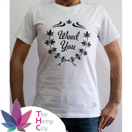 T-Shirt - Weed You White
